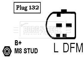 BORG & BECK Ģenerators BBA2973